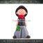 Ceramic cute chimneyman sitting cheap home decoration items