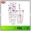 16oz Bpa Free Double Wall Plastic Smoothie Cups With Straw