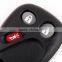 3 Button Replacement Keyless Entry Remote Key Shell Case Button Pad with Screwdriver