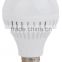china ningbo supplier 220V 3w 5w 7w 9w 12w E27 led bulb plastic bulbs with ce rohs
