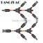 High-quality tinned copper Y type connectors of IP67 solar branch harness-Y3