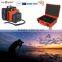 Hard durable solid plastic handheld plastic camera packaging trunk with IP67 waterproof RC-PS 290/1