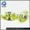 xiangyi gems olive yellow marquise shape cz cubic zirconia stone for jewelry