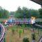 Popular outdoor Playground Amusement Park Rides roller coaster Slide Dragon electric train