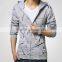 15PKH06 2015 polar fleece cardigan zip-up custom hoodies
