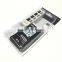 Blue LED Light ON/OFF Switch High Speed Mini 4 Ports USB 2.0 Hub Adapter