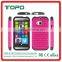 Bling Diamond Phone Case Combo Sky Star PC Silicone Case for HTC M8