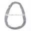316L stainless steel necklace , 24inch 1.5MM bead chains for men women
