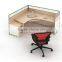 modern modular aluminum wood office low partition