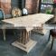 Pictures of suar rustic wooden dining table