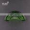 half round shape green color crystal knobs for cabinets