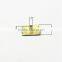 Decorative Custom Garment Metal Brass Semi-tubular Rivet