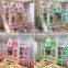 3 tier double cheap kids bunk beds colorful wooden kids bunk bed