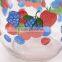Grape Fruit Decal Printing Set Of 2Pcs Storage Food Glass Jar With Lid