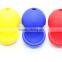 Blue freezer safe silicone ice ball mould for making ice cream