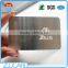Stainless steel brushed metal bottle opener business cards
