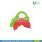 best selling products new design fruit teether silicone baby toys silicone teether
