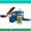 QT4-18 semi automatic concrete paver and brick making machine