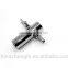 Chrome plated brass material 2 way out air control valve