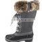 Womens Melton Cold Weather Snow Boot