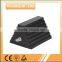 Rubber wheel chock/stopper/stop with metal handle