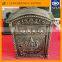 decorative antique outdoor mailbox aluminum castings made in China