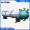 Tubular shell and tube type condenser