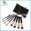 8Pcs Gold Plated Personalised Makeup Set Cosmetic Brushes Wholesale 2017