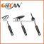Carton steel metal Garden 6 Piece Mini Garden Tool Set with plastic handles