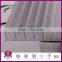 Low U-value 100% Virgin Raw PC Resin 80 Micron UV Coating 38mm Thickness 8-wall Diamond Structure Polycarbonate Sheet Multiwall