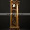 Antique Hand painted Decorating Grandfather Clock , European Style Wooden Floor Clock, Gothic Wooden Clock