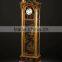 Noble Elegant Home Decorating Grandfather Clock , European Style Wooden Hand painted Floor Clock, Gothic Wooden Clock