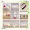 small solid three compartments wooden cufflink tool box