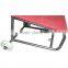 Gold metal Hotel luggage Trolley for luggage remove