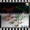 Clear Acrylic Serving Cart Glass Moving Trolley From Shenzhen Yidong