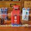 1pc London Flag Telephone Booth Post Tin Box Mini Candy Jar Saving Bank Gift Box