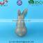 BSCI Audit Factory EASTER Rabbits Glazed Grey Ceramic Rabbit, Glazed Ceramic Animal Figurines