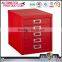 Australia hot sale living room furniture cheap bedside small metal 5 drawers cabinet