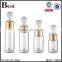 2017 hot new products cosmetic fragrance perfume glass bottle 15ml 20ml 30ml screw gold big dropper glass perfume bottle china