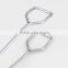 Red Rubber Handle Scissor Food Serving Tongs/ BBQ Tongs