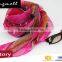 Custom Top End Digital Print Silk Scarf for Female in Spring