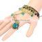 Hot sale South Korean jewelry antique lace diamond jewelry sets wholesale
