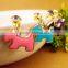 Cute gecko mobile phone accessories Jewelry fashion metal gold phone dust plug in bulk