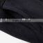 good quality custom 100% cotton plain black hoodies made in china