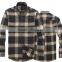 Latest custom flannel shirts checks Mens dress shirts