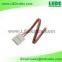 LED Strip to Strip Solderless Connector with Wire