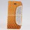 Wallet style PU Leather stand Case with Diamond button for iPhone 5/5S