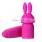 Rabbit Sex Toys Women Vibrator With 3 Caps G-spot Vibrating Sex Massage Machine