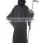 Sexy Female Halloween Long-Sleeve Black Witch Death Costume
