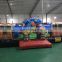 Factory Customized New Inflatable Firetruck Playground for sale